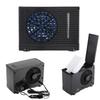 Ventilatore Raffreddatore Aria Condizionata Casa&Auto DC 12V 60W Ventilatore Raffreddamento con Ghiaccio d'Acqua Evaporativo Basso Rumore Condizionatore Aria Fredda