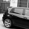 2X Glossy Balck Car Rear Window Louver Shutter Cover Trim For VW GOLF 6 MK6 MK6.5 GTI GTD R Window Louver Side Vent 2010-2014
