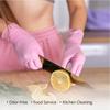 Pink Nitrile Gloves Disposable 3.5mil Industrial Work & Safety Gloves Non-Sterile Kitchen Household Cleaning Gloves Latex Free