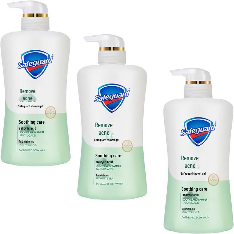 Safeguard White Tea Anti-Acne Shower Gel