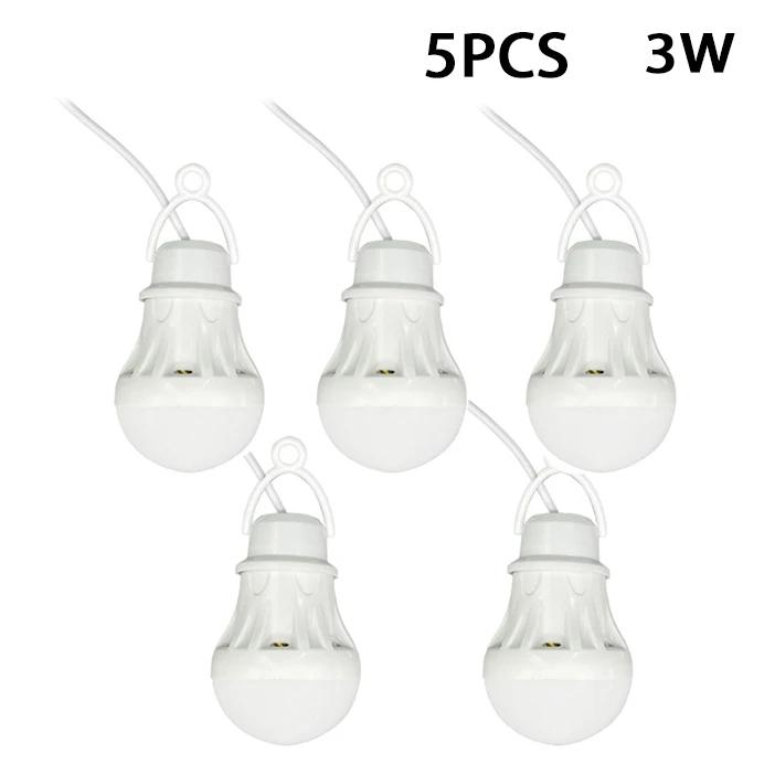 1/2/5pcs  Lantern Portable Camping Lamp Mini Bulb 5V LED USB Power Book Light LED Reading Student Study Table Lamp Super Birght