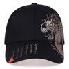 Cappellino da Baseball Stampato con Drago Cinese Dorato Unisex Uomo Donna Snapback Primavera Autunno Esterno Regolabile Cappello Casual Punk Rock Gotico Hip Hop