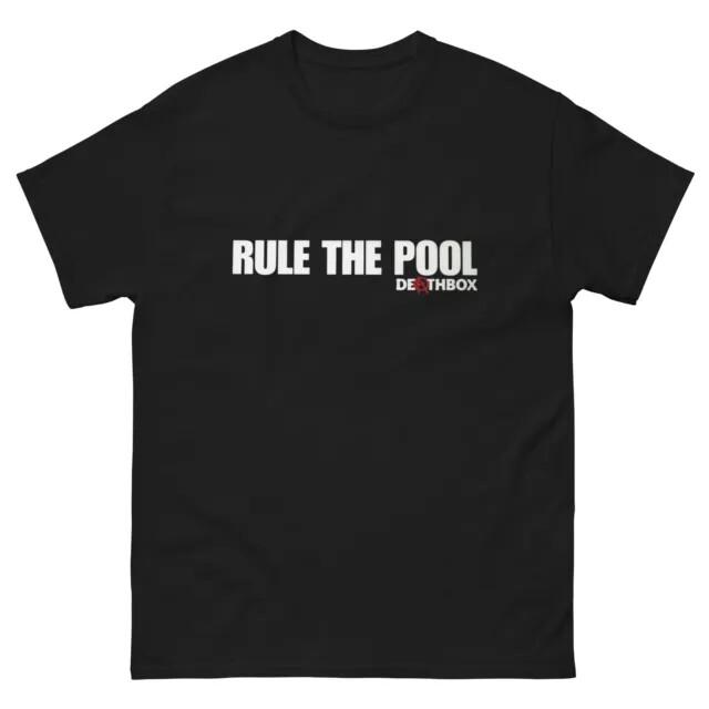 Rule The Pool Deathbox Vintage 90s Skateboarding T Shirt designs Unisex T-Shirt XXXL