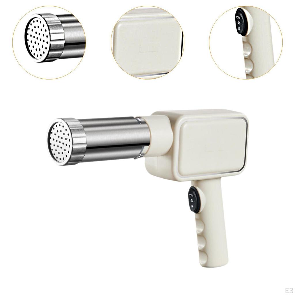 Electric Noodle Maker Pasta Machine 9 Heads Homemade Handheld Press Machine, for