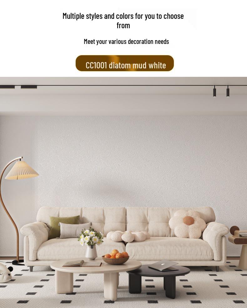 Ultra-Thin 3D Soft Roman Travertine Flexible Wall Panel - Self-Adhesive Sticker for Renovation