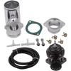 Universal Type-RS Turbo Blow off Valve Adjustable with 2.5" Aluminum Flange Pipe Adapter