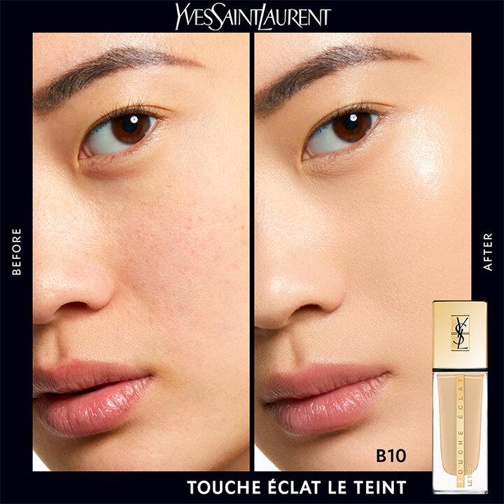 Yves Saint Laurent Touche Éclat Le Teint Krémový make-up 25ml, Přirozeně zdravá záře, 24h prodyšné krytí, 24h hydratace