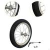 Accessoires pour roues de remorque de vélo - Composant de remplacement professionnel