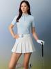 VOLVIK GOLFWEAR Women'S Ribbed Short Sleeve T-Shirt (On) Votsp474_Ll