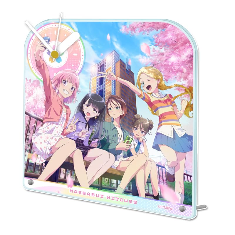 

Maebashi Witches Acrylic Table Clock