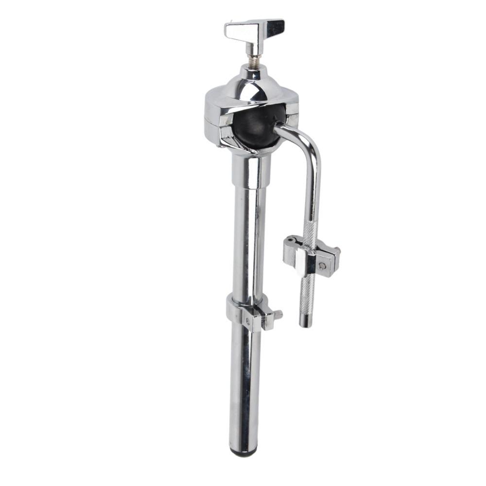 SIlver Drum Boom Stand Metal Percussion Drum Parts Durable Single Tom Holder For Jazz Drum Set