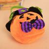 Spooky Design Pumpkin Candy Bag Velvet Material Kids Candy Bag  Trick Or Treat Event