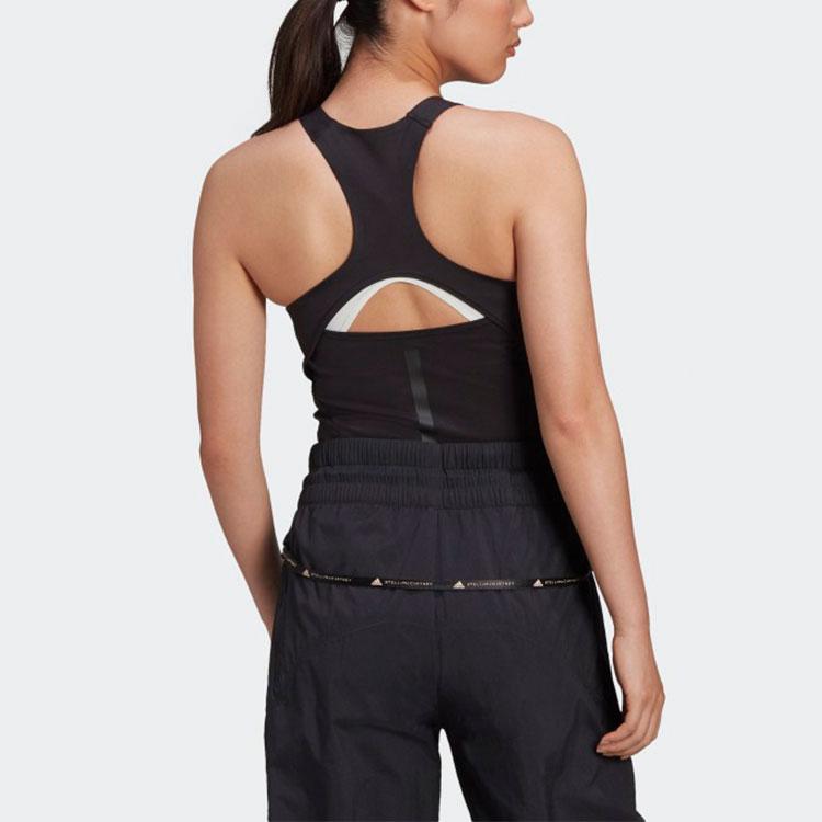 Adidas Asmc Truepur Tank Training Sports Hollow Breathable Vest Women Tops Black FU0772