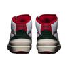 Air Jordan 2 Retro GS Origins Kinder-Sneakers Weiß Fire-Red Fir DQ8562-101