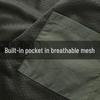 JEEP SPIRIT Men's Outdoor Multi-Pocket Zipper Vest