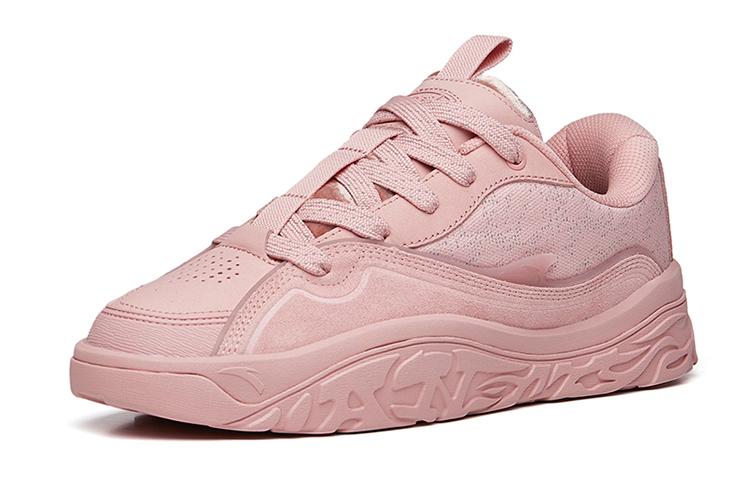 Men's Sneakers Anta Hot Height Increasing Low top Skateboard Shoes Men's Pink