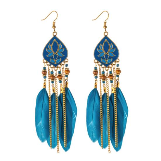 

Подвеска для ушей. Изысканный легкий вес, удобный для хранения. синий