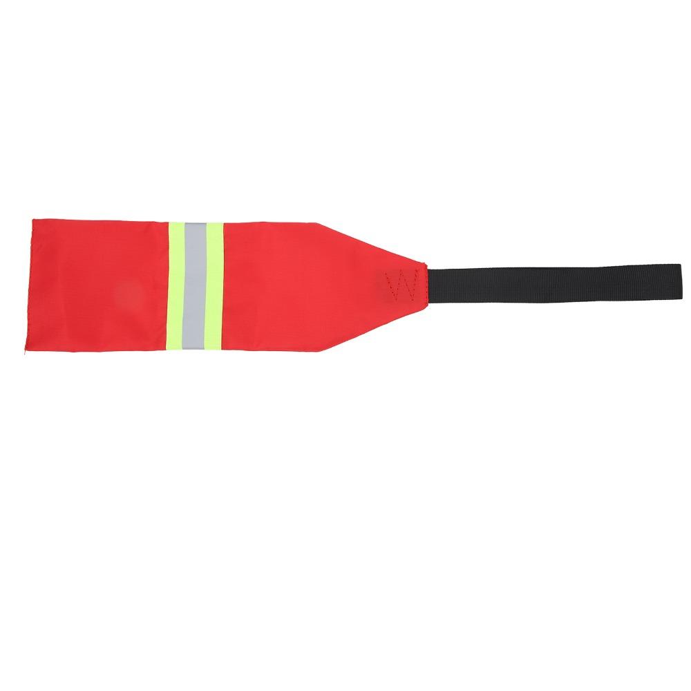 2PCS High Visibility Kayak Safety Flag Oxford Fabric Kayak Towing Flag Water Sports