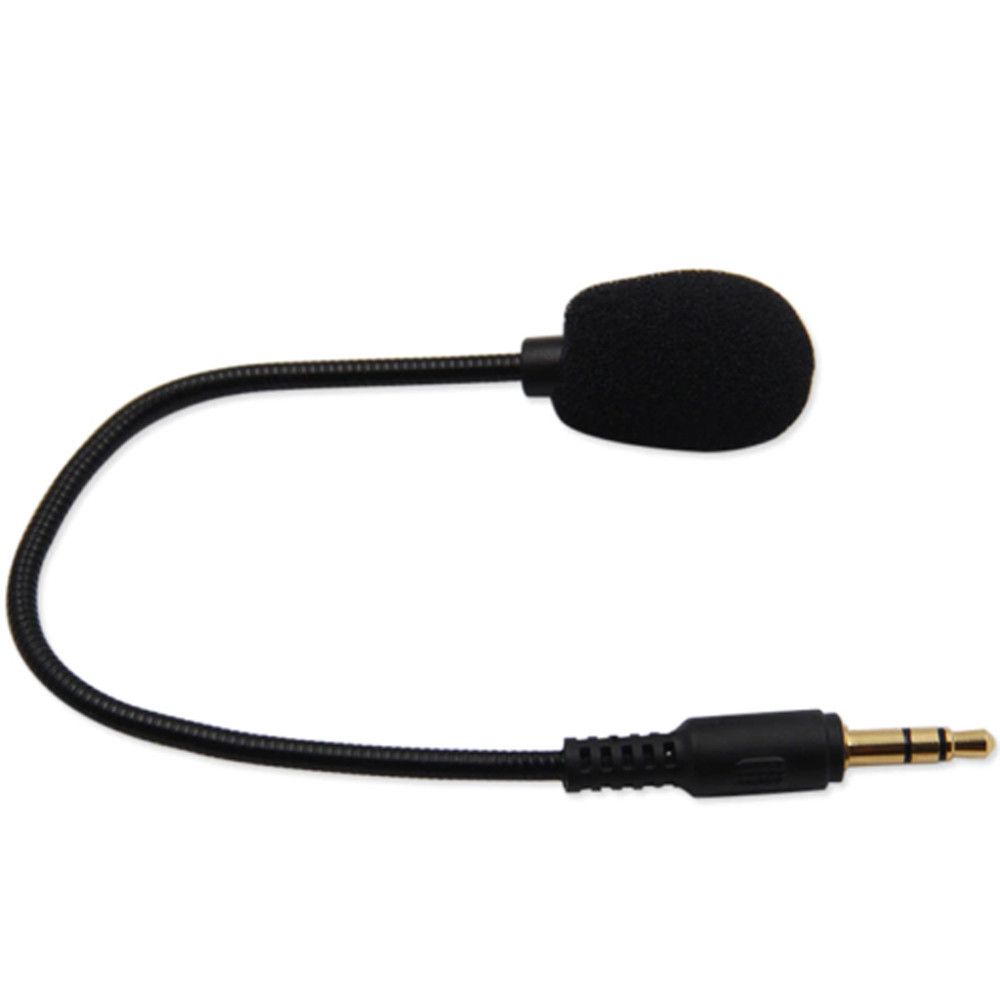 Mini Phone Laptop Portable Wired Stereo HD Voice Gaming Headset Mic Mono Microphone