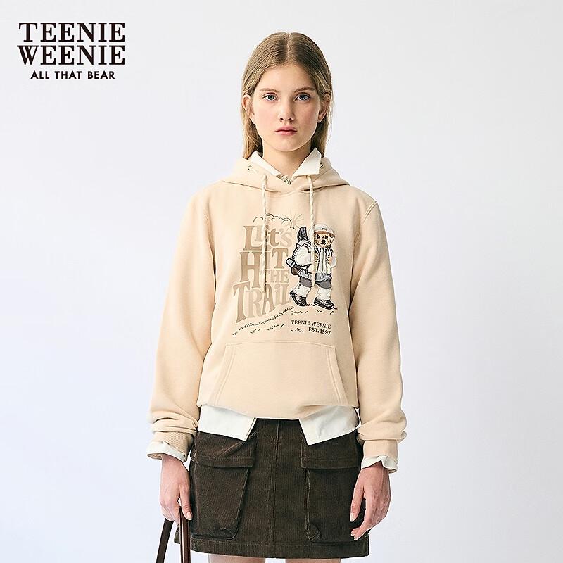 Teenie Weenie Women's Pullover Bear Hoodie