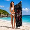 Slipknot Print Microfiber Beach Towel Sand?Resistant Lightweight Towel For Swimming Outdoor Travel Use