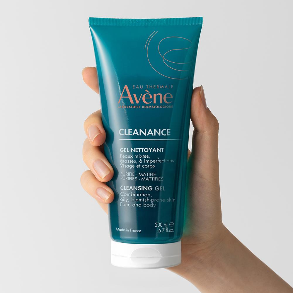 Avene Cleanance Cleansing Gel 200ml X 2 (Mild Acidic Gel Cleanser)