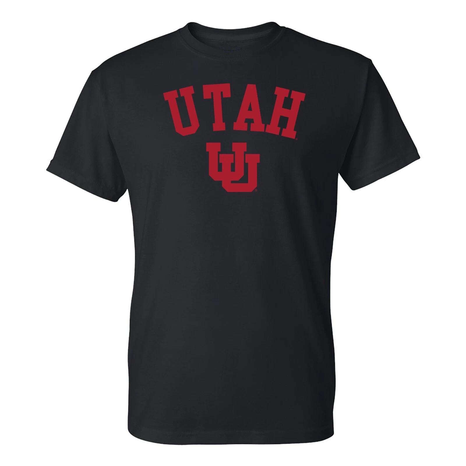 Utah Utes Arch Logo T-Shirt - Black S