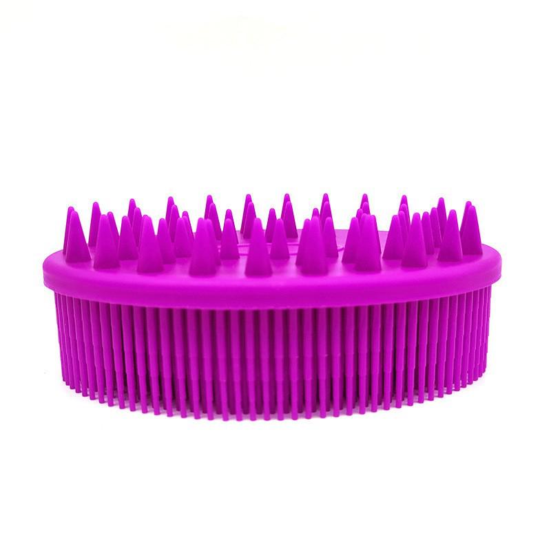 Double-Sided Silicone Bath & Massage Brush for Babies