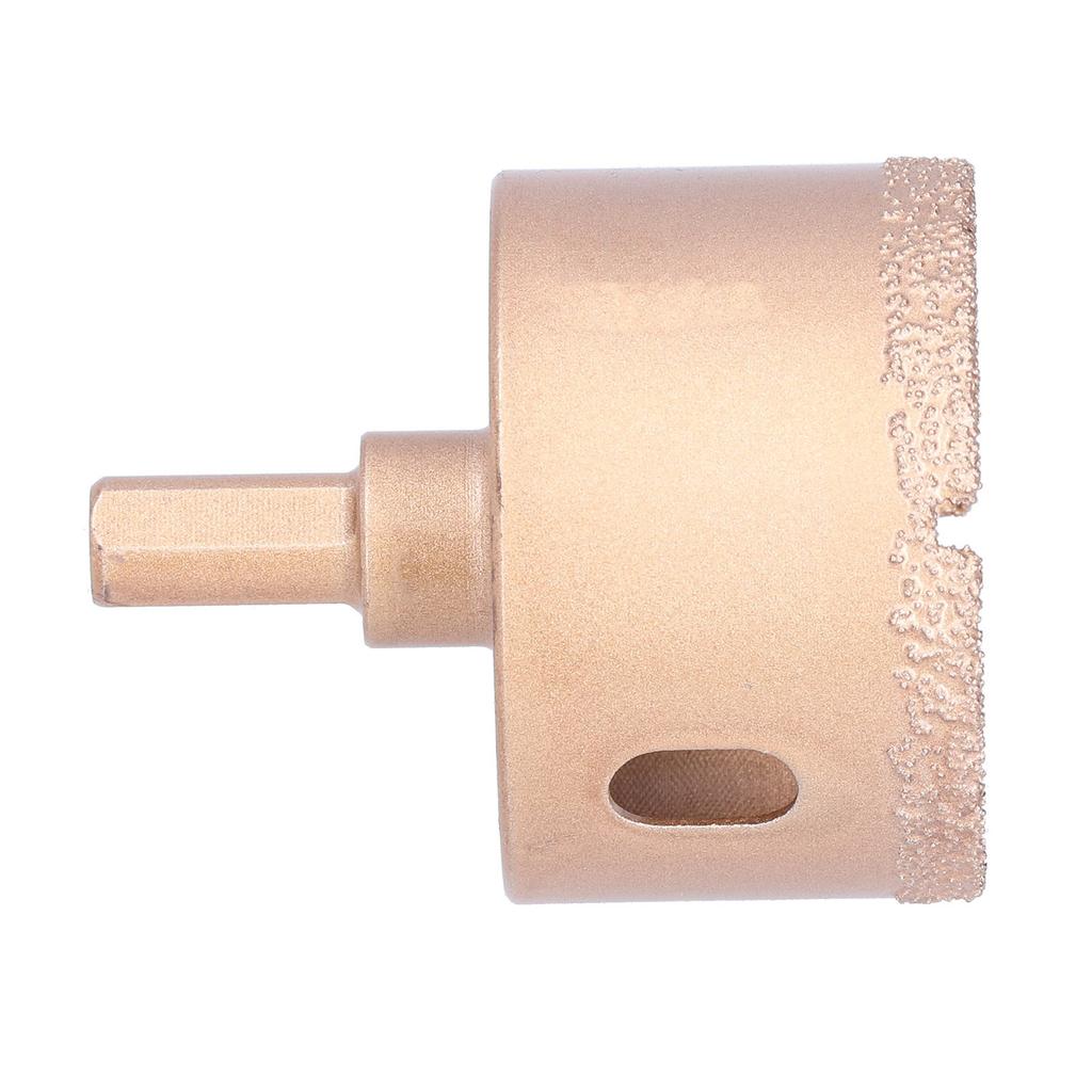 Pânză gaură Diametru gaură 55mm 2.2in Ascuțit Durabil Stabil Sigur Deschizător de găuri brazat pentru Sticlă Marmură