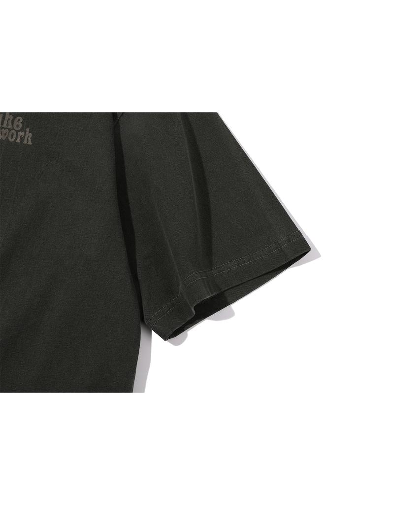 CPGN STUDIO Butterfly Pigment Short Sleeve T-Shirt Smoke Black
