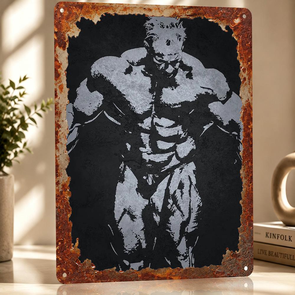 Jay Cutler Iconic D Printed Texture Poster Personalized Wall Art Retro Metal Tin Signs for Decoration Room Accessories Bedroom