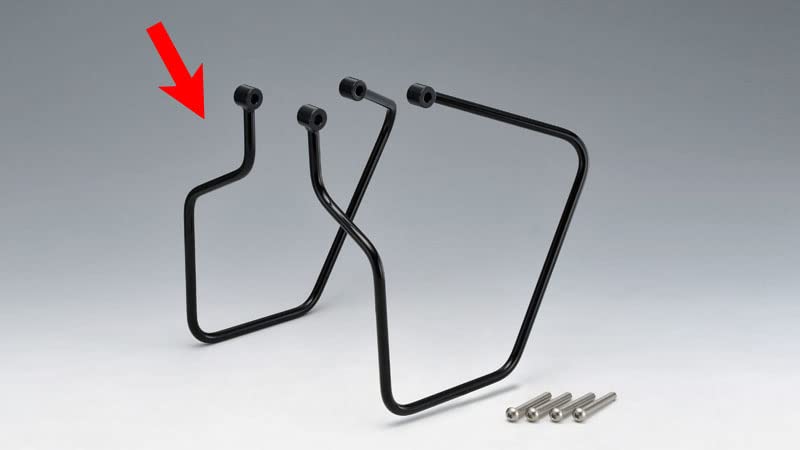 Kijima Motorcycle Parts Side Bag Support Steel Bolt for Left BOLT/R/C Side, Black, 210-4792