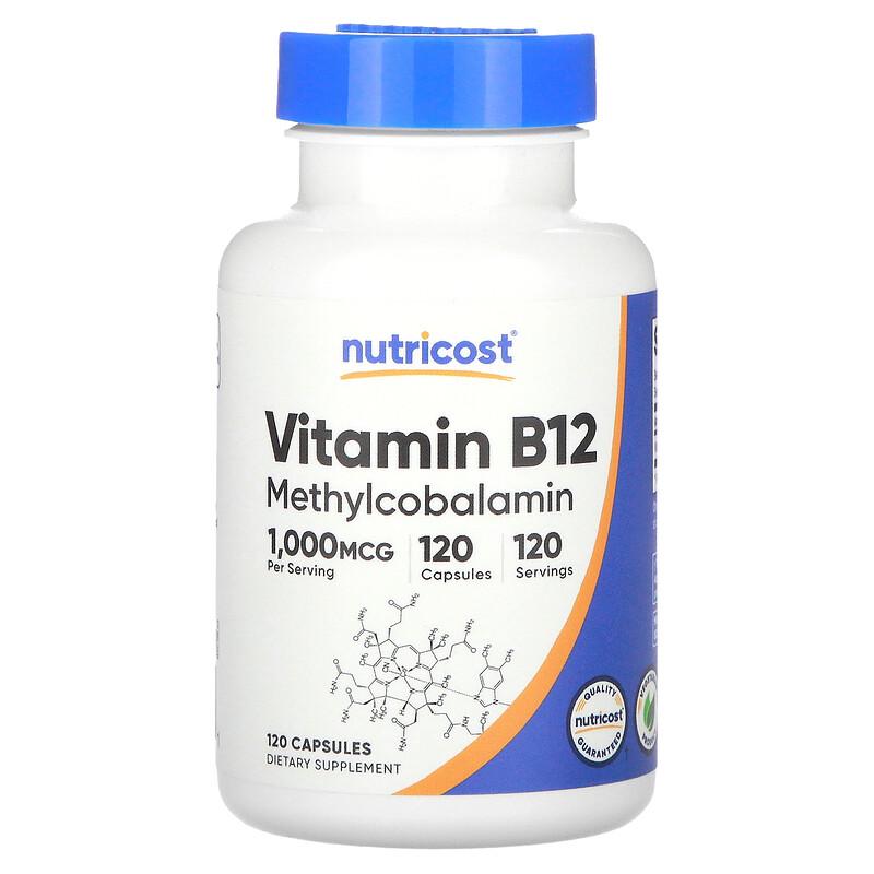 Vitamin B12, 1,000 Mcg, 120 Capsules