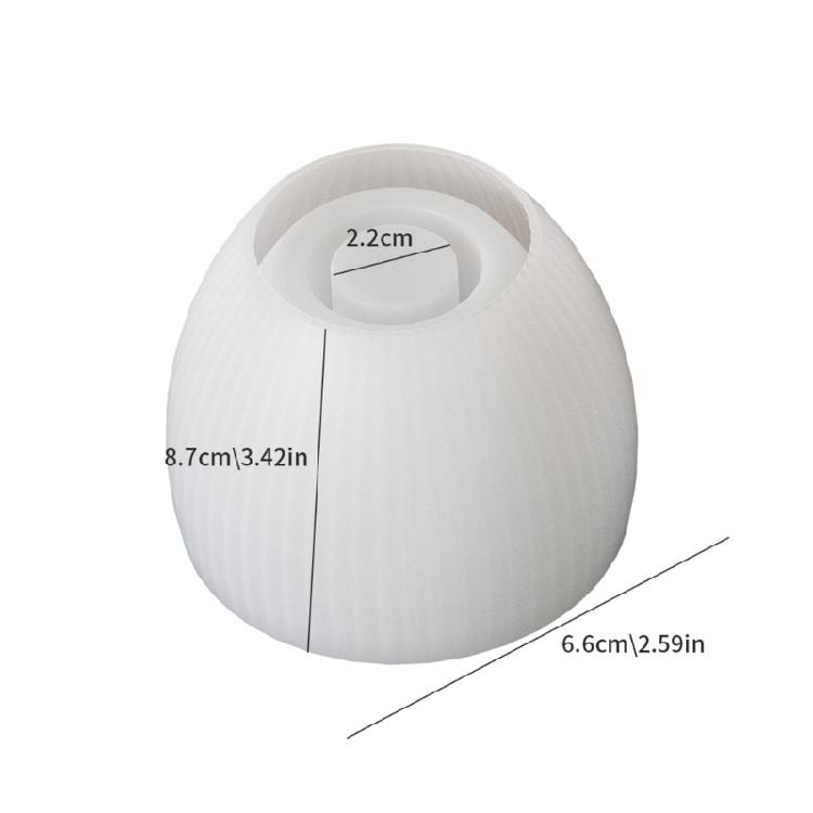 Elegante Designs Robuste Silikonform für Vasenherstellung Verwendung mit Harz Gips oder Beton für Künstlerische Kreation