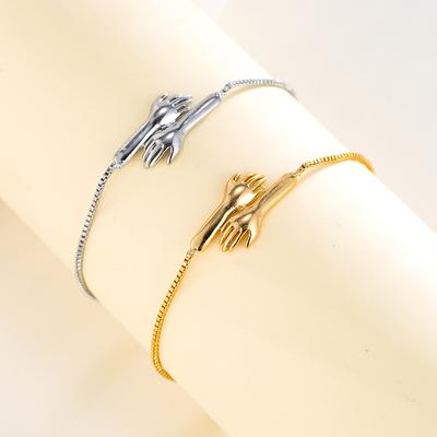 Simple and Cool Landscape Palm Bracelet Trendy Fashion Girl Girlfriends' Bracelet