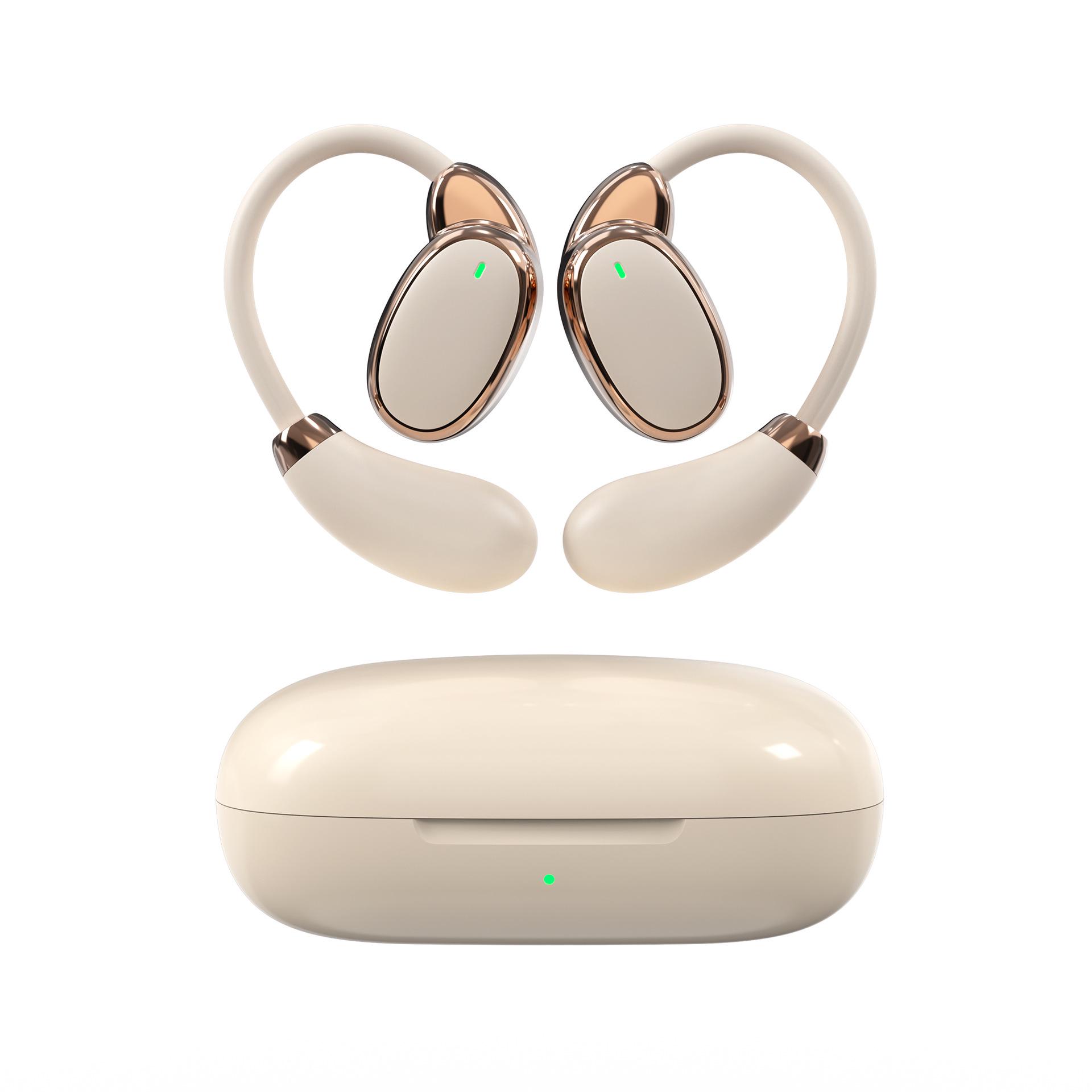 

Gimashi WIWU Wu T30 Open Earbuds: High-Config Bluetooth Ear Hooks for Sports & Running