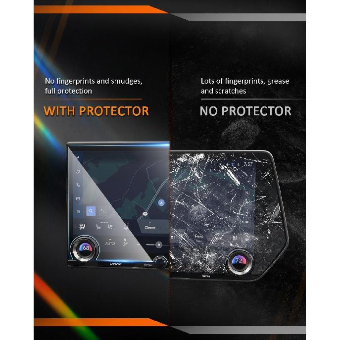 CDEFG Displayschutzfolie für Lexus RX 350 350h TX 350 500h Zubehör 2023 2024 TouchScreen Cover für RX350 RX350h PREMIUM LUXUS RX450h 500h F SPORT