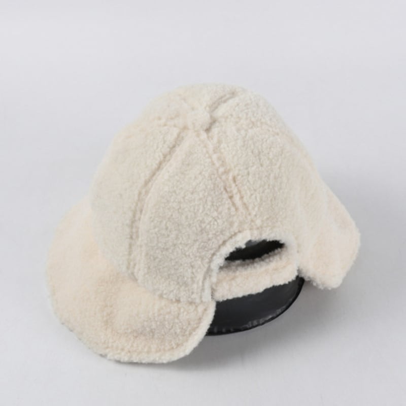 

LALA 1+1 Шапка-бини с проволокой - Слоновая кость Blue