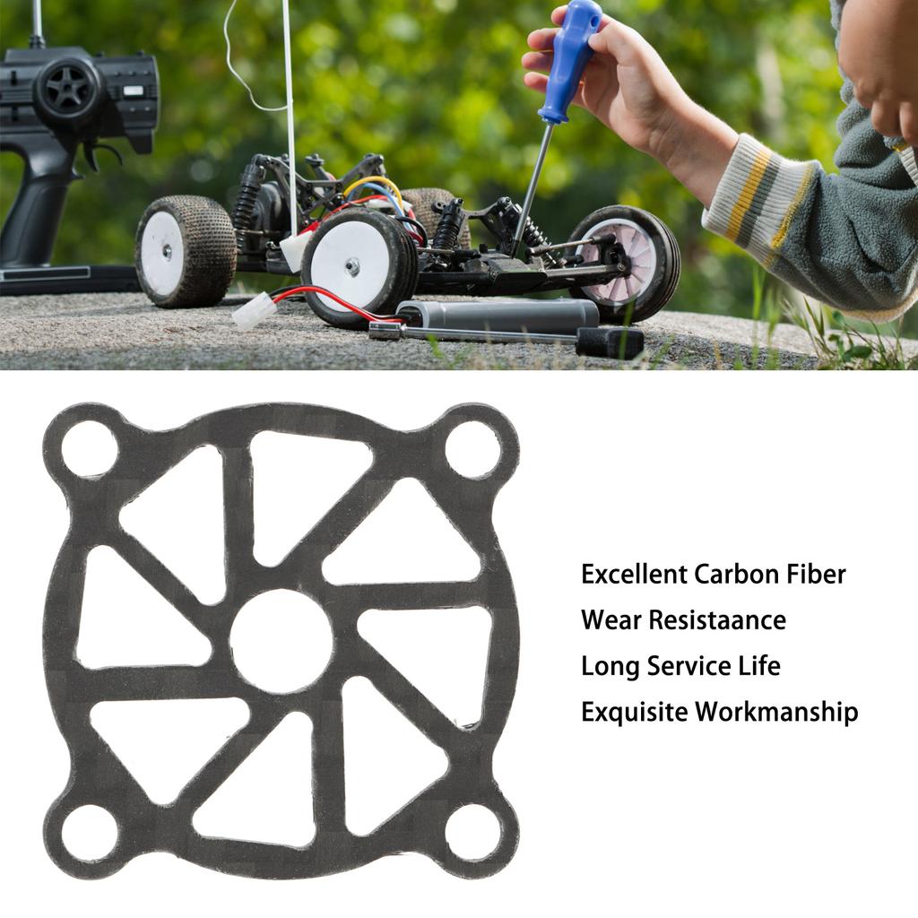 30x30mm Cooling Fan Cover Carbon Fiber RC Electric Motor Fan Heat Dissipatation Cover C
