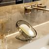 Stylish Lightweight Bathroom Soap Dishes Holder Self Draining Durable Plastic for Decor and Accessories Suitable for Shower