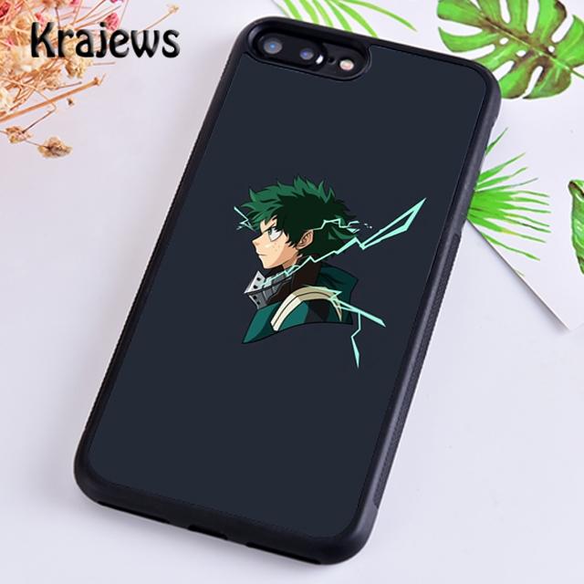 Krajews Boku No Hero Academia Midoriya Izuku Phone Case Cover For iPhone 14 5 6s 7 8 Plus XR XS 11 12 13 Pro Max Galaxy S21 S22