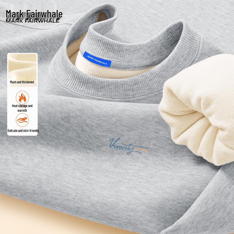 Mark Fairwhale Men's Fleece-Lined Crewneck Sweatshirt