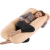 130*70cm Pregnant Women's Full Body Pillow Velvet Removable U-Shaped Cushion Maternity Waist Pillow Sleep Support For Pregnant