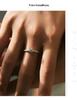 MODIAN Moissanite Engagement Ring for Women - D Color, S925 Silver, Luxury Niche Design with Shiny Pave Setting