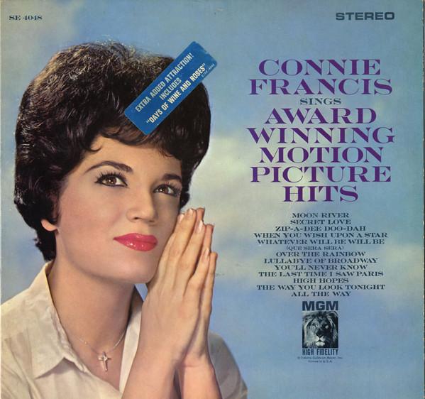

Виниловая пластинка CONNIE FRANCIS - Sings Award Winning Motion Picture SE4048 MGM 1963 US Поп Б/У