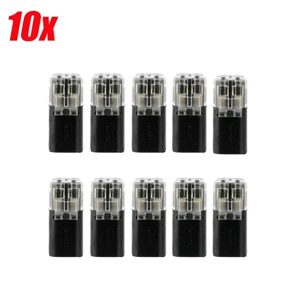 10-50Pcs 2 Pin Way Universal Plug Waterproof Electrical Connector Car Wire Cable Electrical Connector Strip Terminal Connection