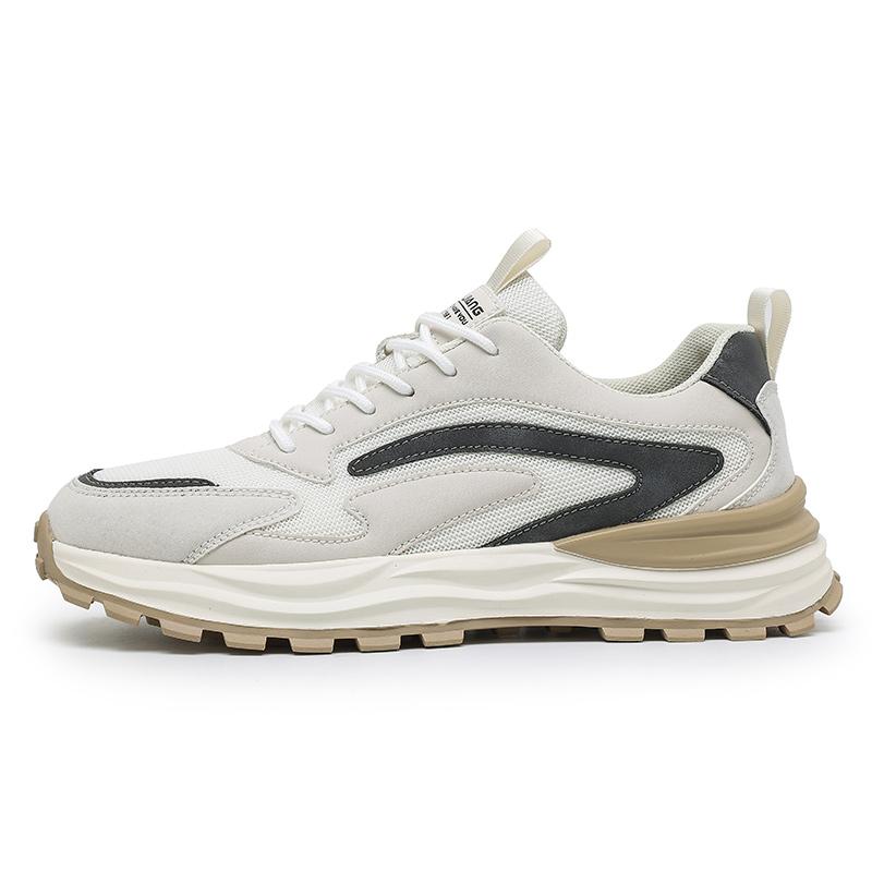 

Oulylan Летняя Новая Мужская Обувь Универсальная Модная Повседневная Спортивная Обувь Дышащая Удобная Обувь для Бега 39 белый