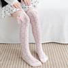 Kids Knee High Socks For Girls Princess Dot Bow Children's Stockings Spring Autumn Student Long Sock 3-8Years