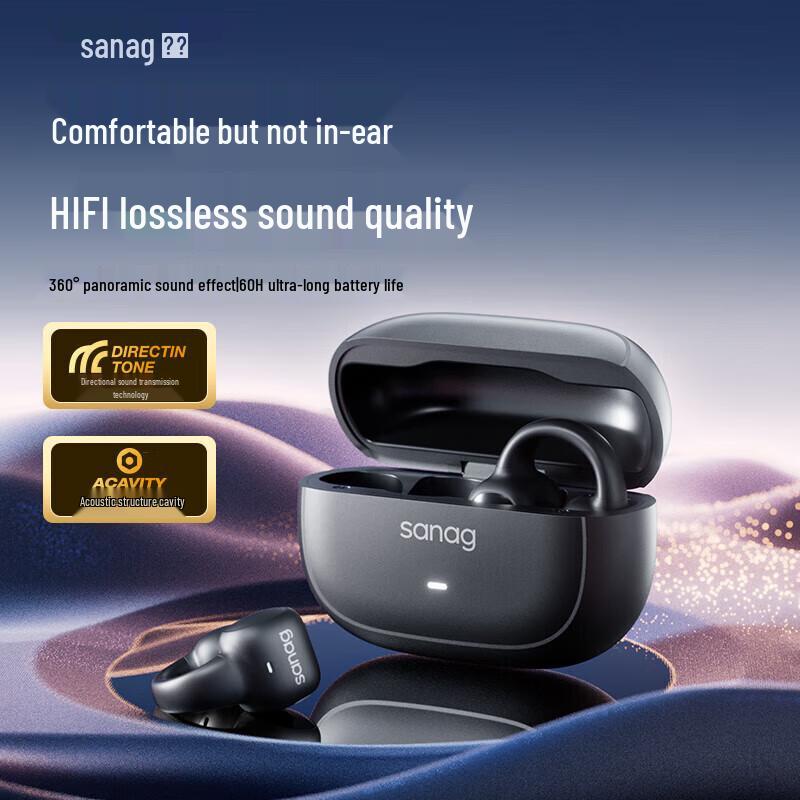 

SANAG S3S Open-Ear Clip Bluetooth Headphones