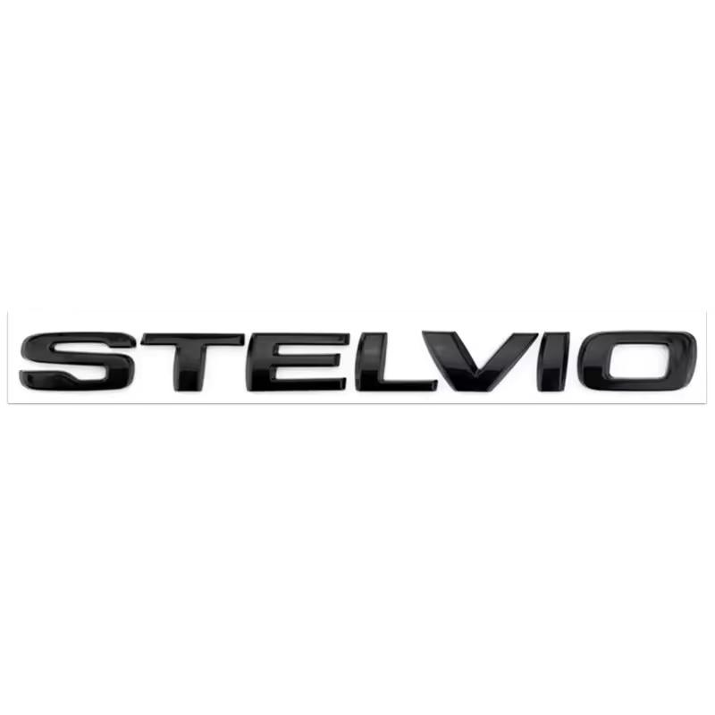 Autocollant Logo Emblème Lettre de Voiture 3D ABS Coffre Arrière Accessoires Auto Pour R/omeo 147 156 Q2 Q4 Ti Veloce Giulia Stelvio